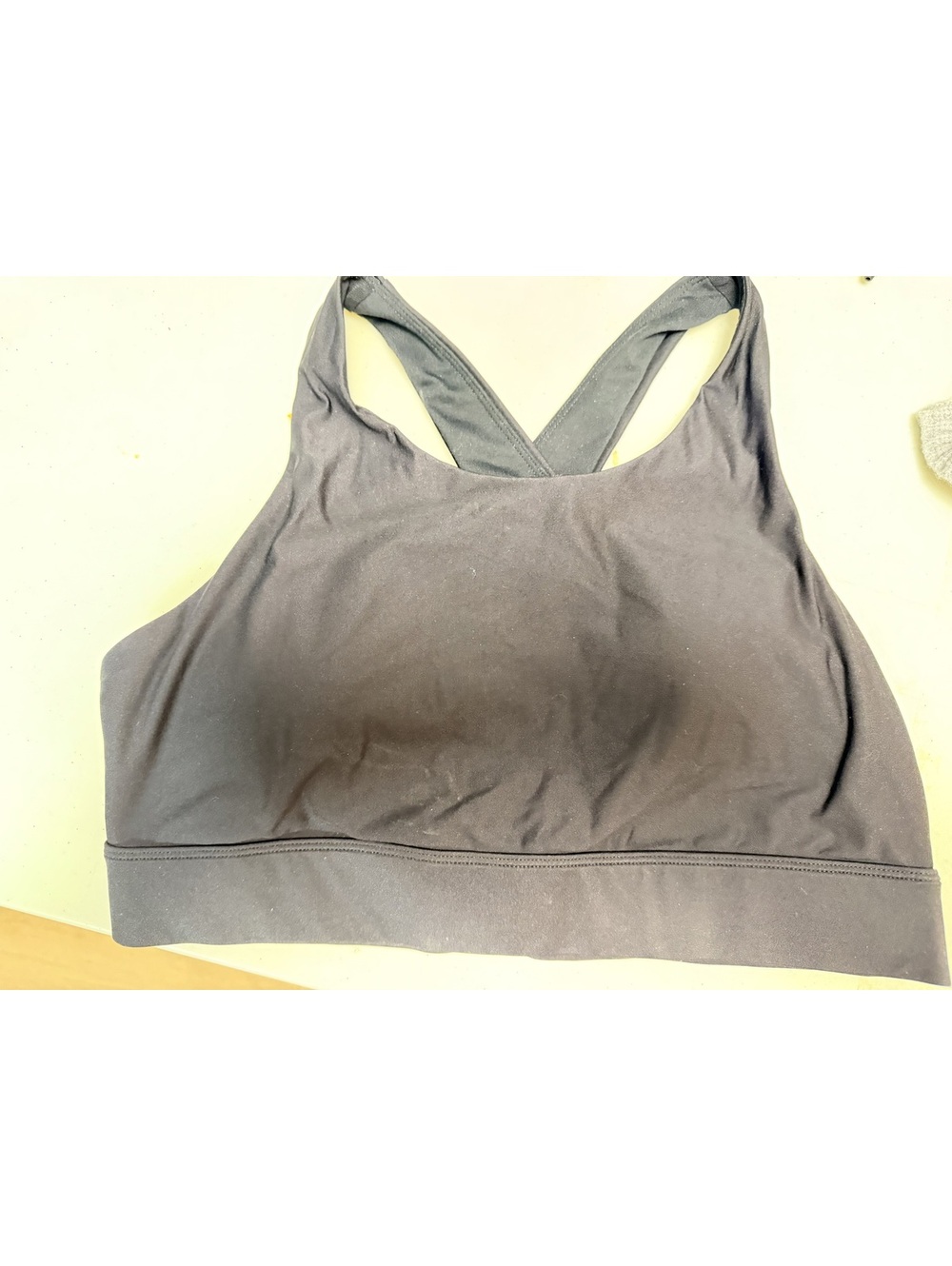 Bundle Fabletics Black and Blue Cross Back Sports Bra Size XL
